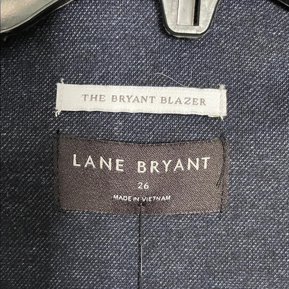 Lane Bryant Dark Blue Blazer with Gold Buttons - Picture 2 of 11